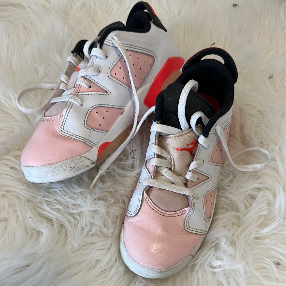 Jordan Kids Sneakers - Pink, White, Black